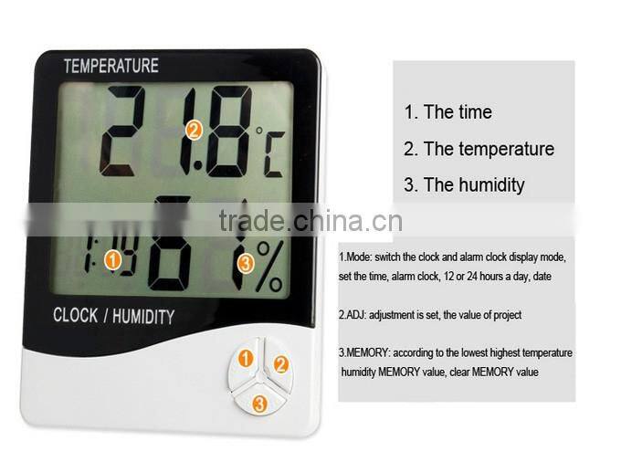 room temperature and humidity meter TL-504 in&out hygro thermometer