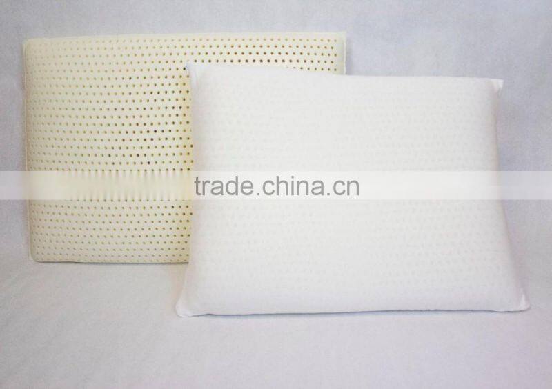 Natural Talalay Latex Pillow With Organic Cotton Cover