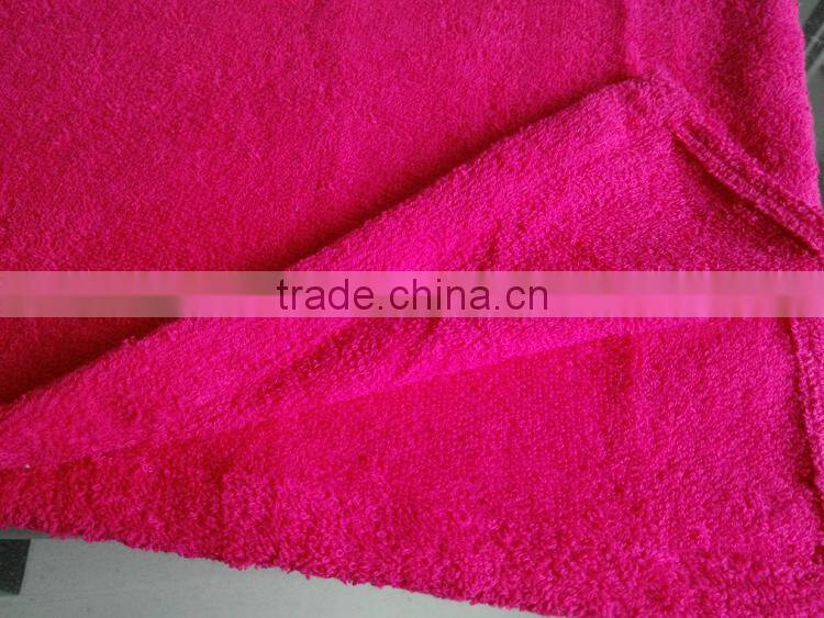 100% plush cotton terry Ladies hooded poncho towel super absorbent hooded lady poncho towel