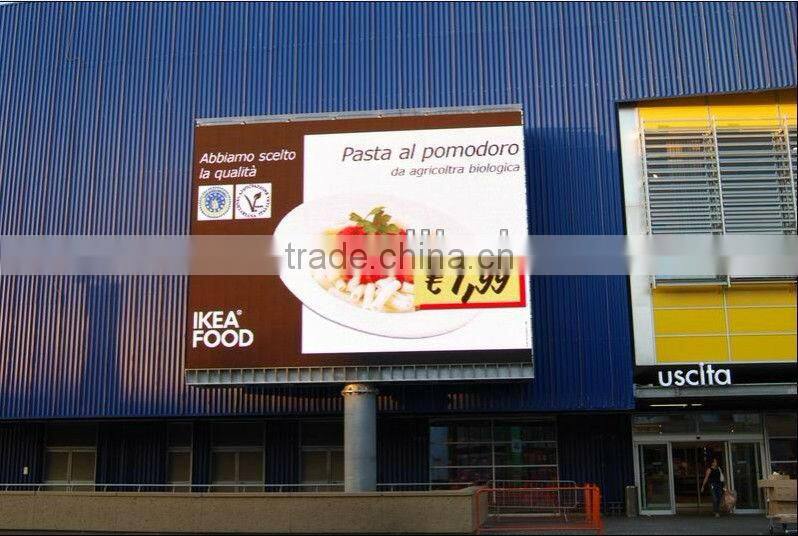 centralized remote control LED display P12 indoor or semi outdoor full color led display screen panel sign board