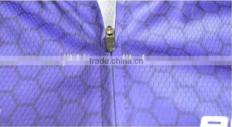 Cycling jersey manufacturer polyester lycra polyester fiber team sky cycling jersey
