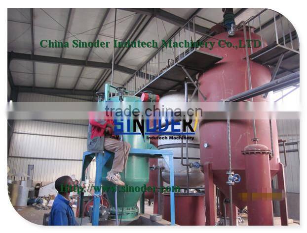 Professional sunflower,rapeseed,cotton,soybean oil refinery/ crude cooking oil refinery machine for hot sale