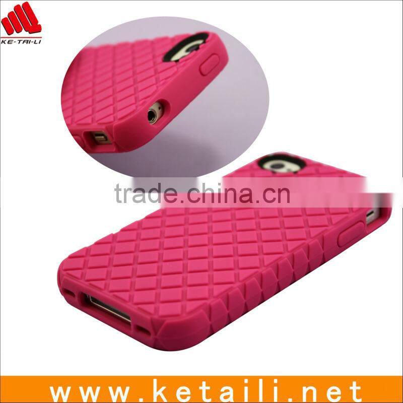 For silicone shockproof iphone case, for iphone 4/4S iphone 5