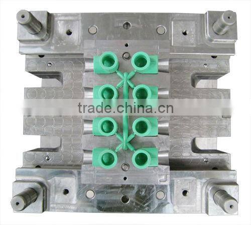 PE Elbow Pipe Fitting Injection Mould/Collapsible Core/8 Cavities