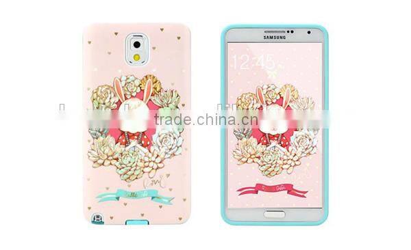 Factory mass production initial case for samsung note 3