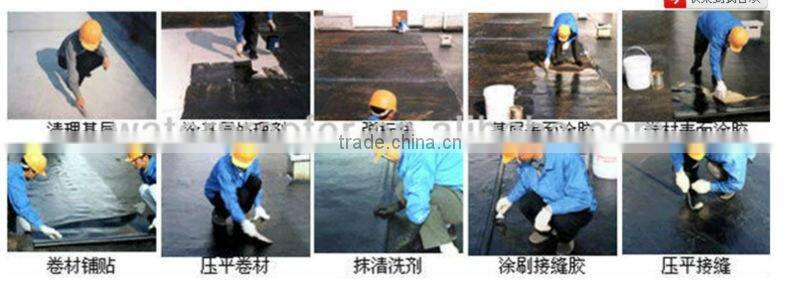 manufacturer: 4mm bitumen waterproof membranes with mineral granules