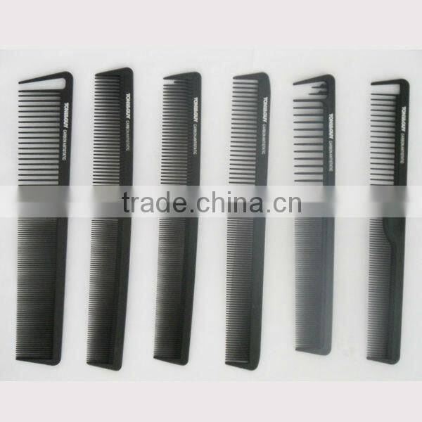 professional carbon comb antistatic heat resistant combs