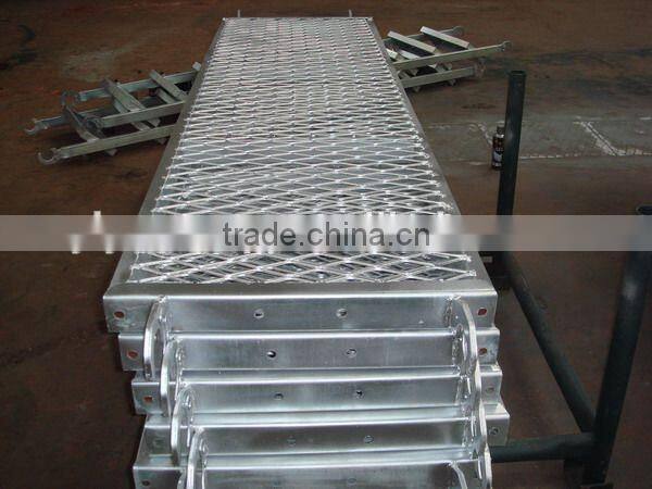 High quality galvanized steel ladder step ladder