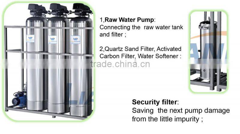 Reverse Osmosis Unit Ro Demineralized Water Treatment Plant