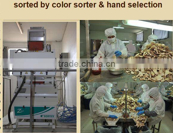 New crops dehydrated ginger flakes