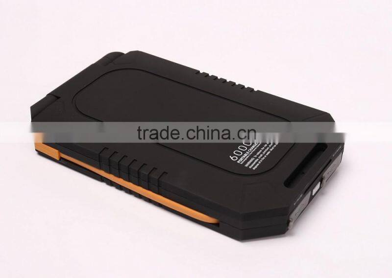 Foldable Power Bank with a Build-in Hhigh Efficiency Solar Panel