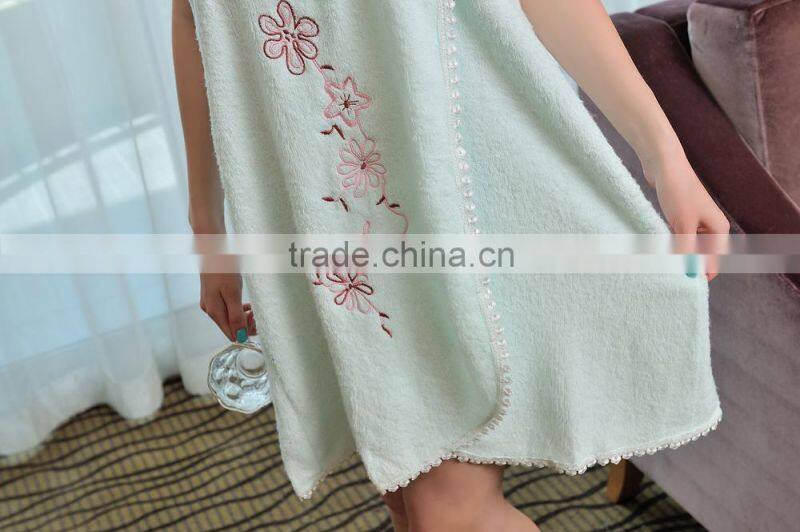 Super Popular 100 cotton japanese hot girl pajamas with hair towel