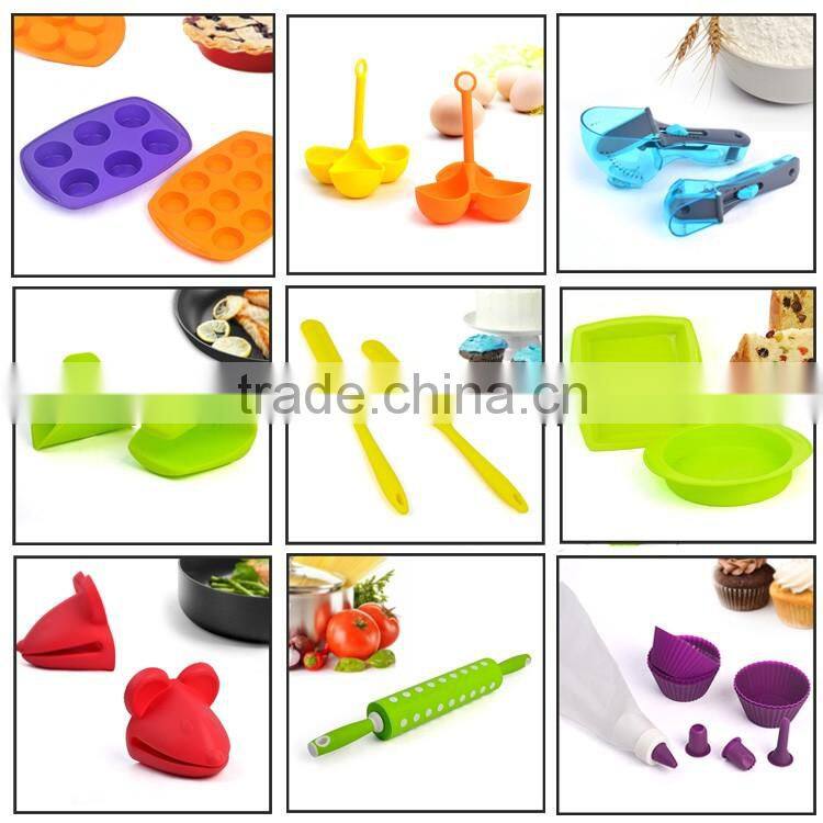 100% food grade flower border big silicone cake mould