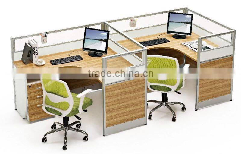 Modern design square office workstation divider office furniture partition