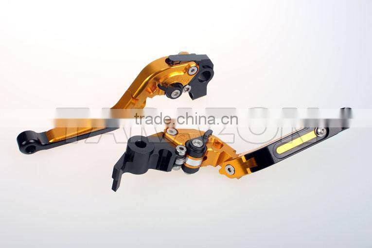 Motorcycle accessories China adjustable folding and extendable brake lever for 1098 / S / Tricolor