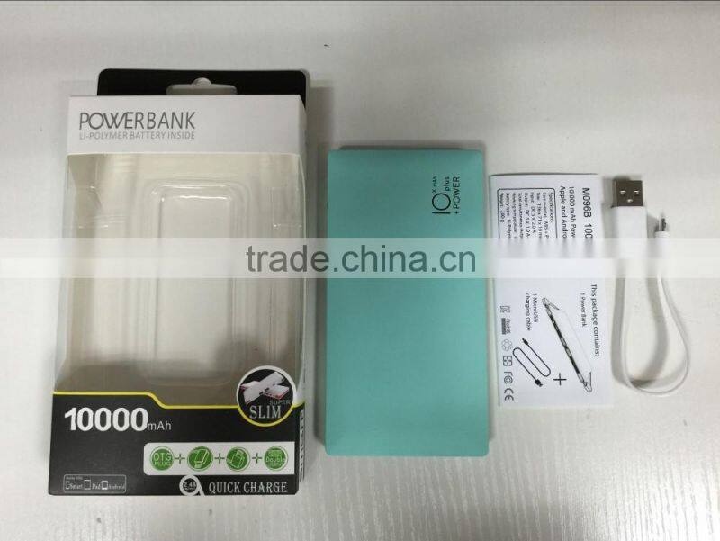 Solar power bank charger for iphone xiaomi power bank 12000mah