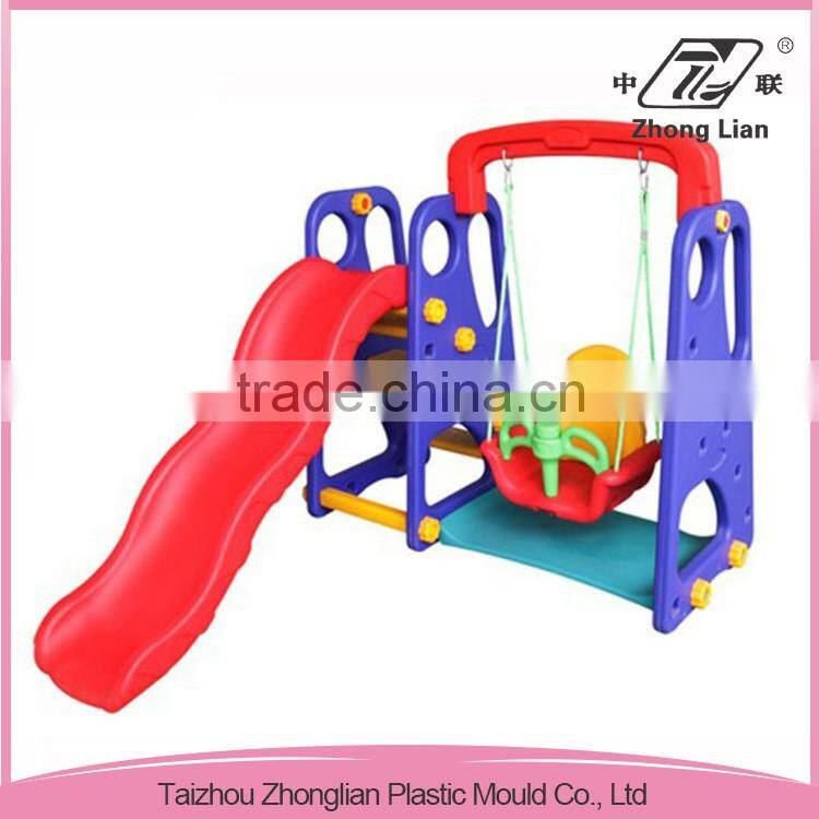 Garden kindergarten children play plastic outdoor swing sets