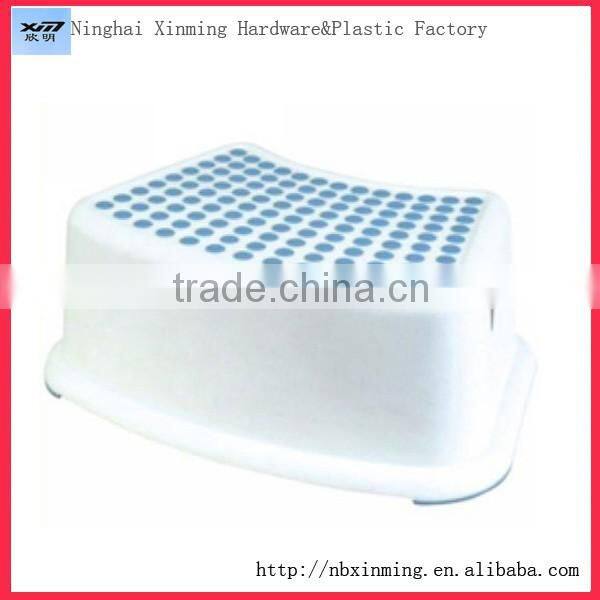 Promotional plastic kids step stool slip