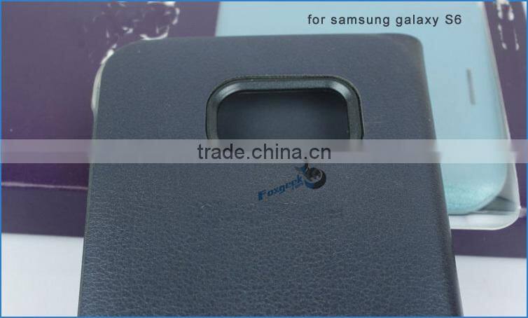 Leather case factory directly selling two mobile phones leather case for samsung in alibaba with cheap price