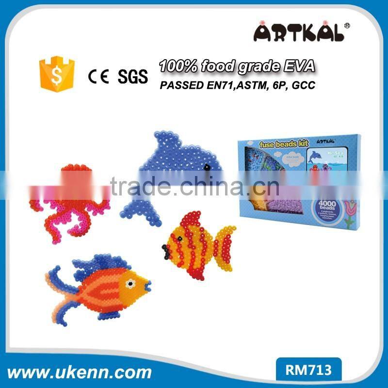 2016 newest EVA plastic original 2.6mm fused perler beads