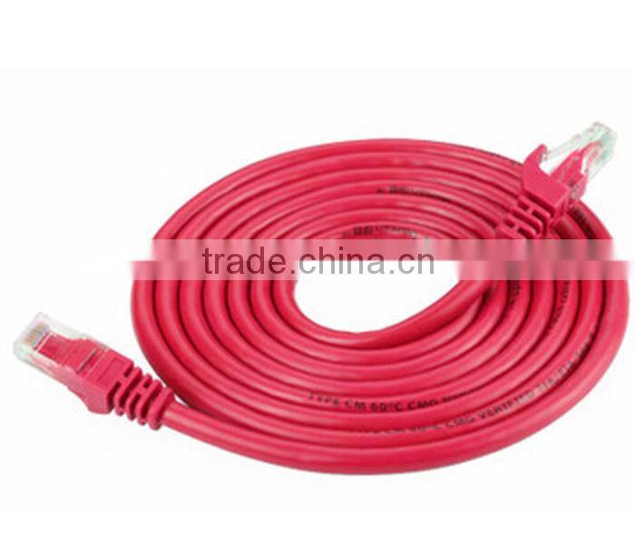 LAN Cable RJ45 20 metros Cat5e Ethernet Red Cabezal