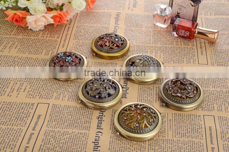 Carved Russian Cosmetic Mirrors