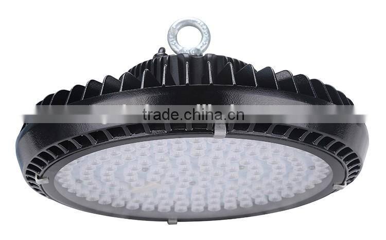 IP65 50W-200W Meanwell driver round led high bay & low bay lighting