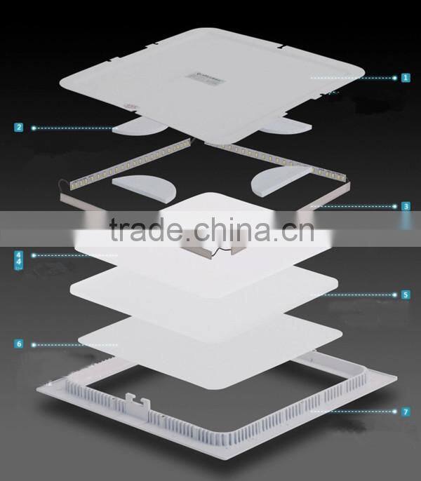 Hot sale bright IP44 IP Rating and LED Light Source round 18W led downlight panel