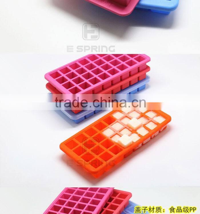 28 cavity Silicone ice cube tray Silicon Baby Food Storage Silicone Tray