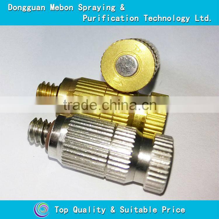high pressure anti dirp humidifying nozzle,greenhouse micro fog nozzle