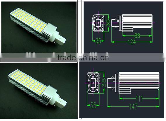 Downlight G24 led corn light bulb SMD 3528 PLC e27 led plug corn light