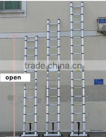 telescopic retractable step ladder with en131 ML-1001D
