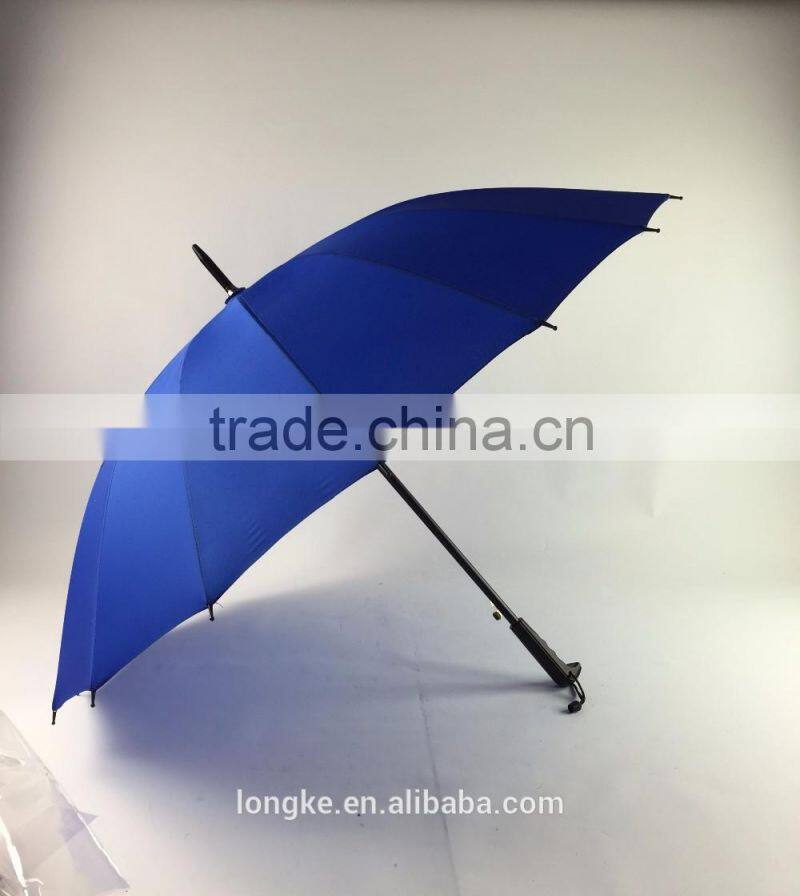 16 ribs solid color straight umbrella