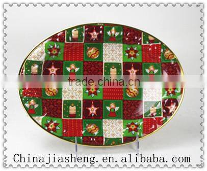Christmas plastic tray with good quality