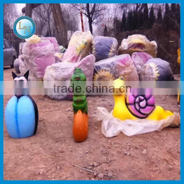 Funny!!! Kids Love water playground snail water rides for sale