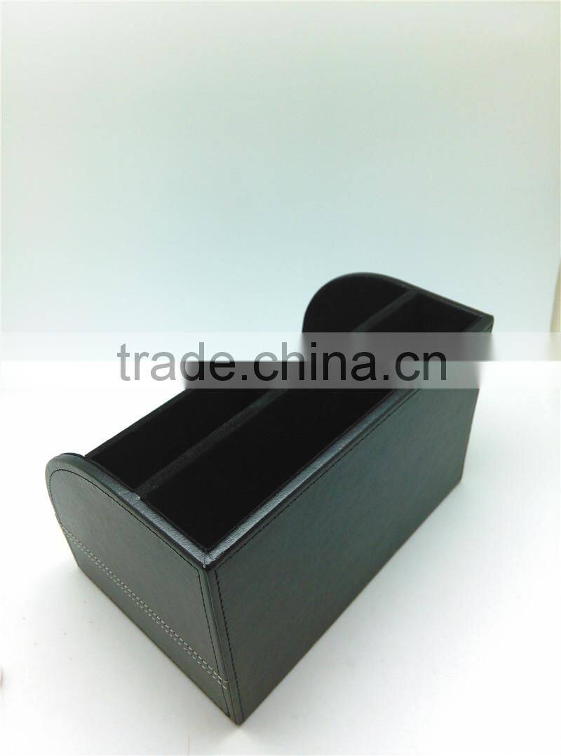 Boshiho Shenzhen Office Supplies PU Leather Desk Caddy