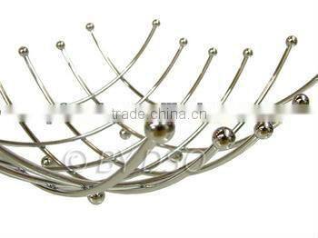 square metal wire fruit basket