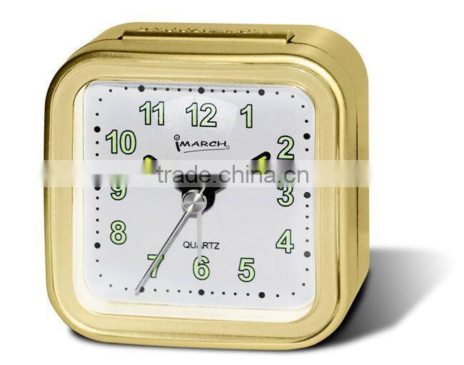 BB06808 old fashion mini travel alarm clock/selling well all over the world