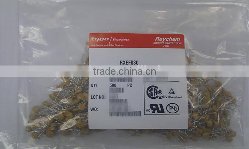 PPTC FUSE RXEF030 security and alarm systems protective