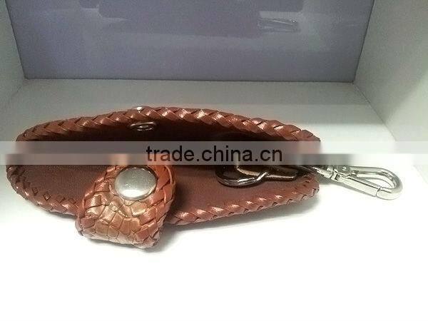Crocodile Leather Car Key Case Key Chain Wallet