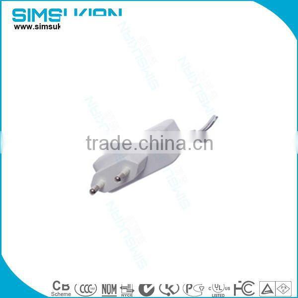 small size 4.6v 4.8v 5v eu plug power adapter from simsukian