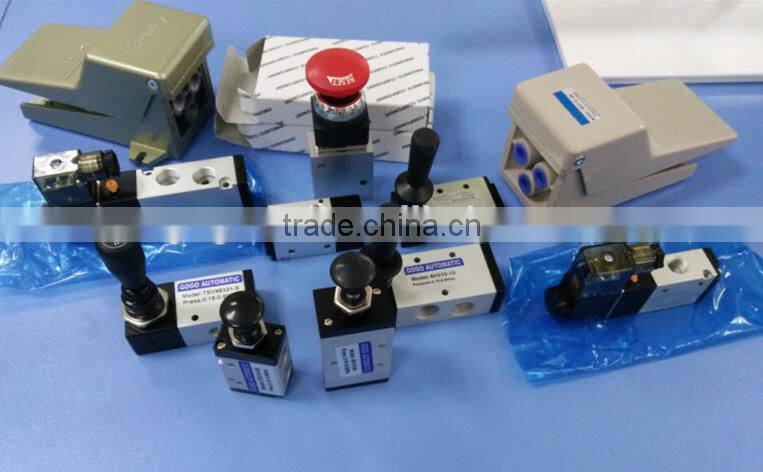 1/8~3/4 aluminum Control units Manual Way Valve 3 2 position