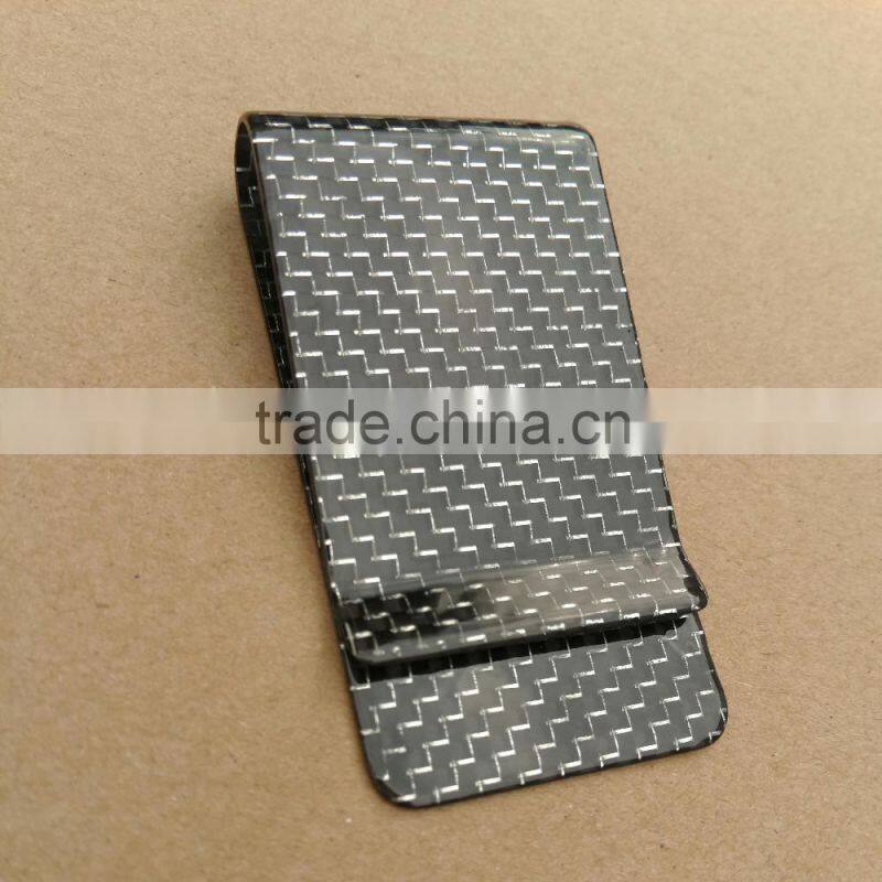 high quality carbon fiber money cilp for friends/college