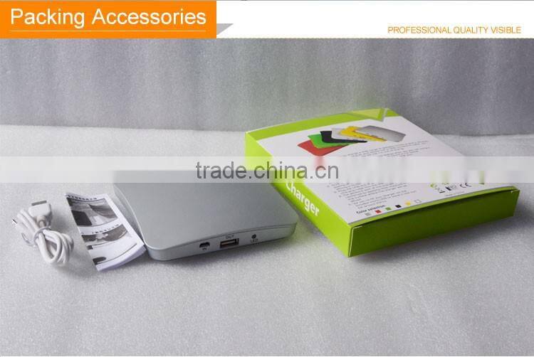 OEM& ODM solar window charger, waterproof USB solar power bank with CE,ROHS