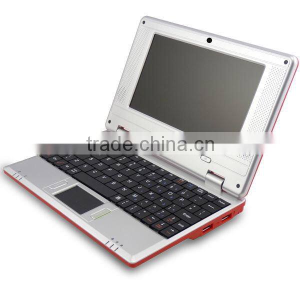 7 inch via 8850 mini laptop netbook android 4.1 +Webcam + HDMI , RJ45 512MB 4GB mini laptop cheap price