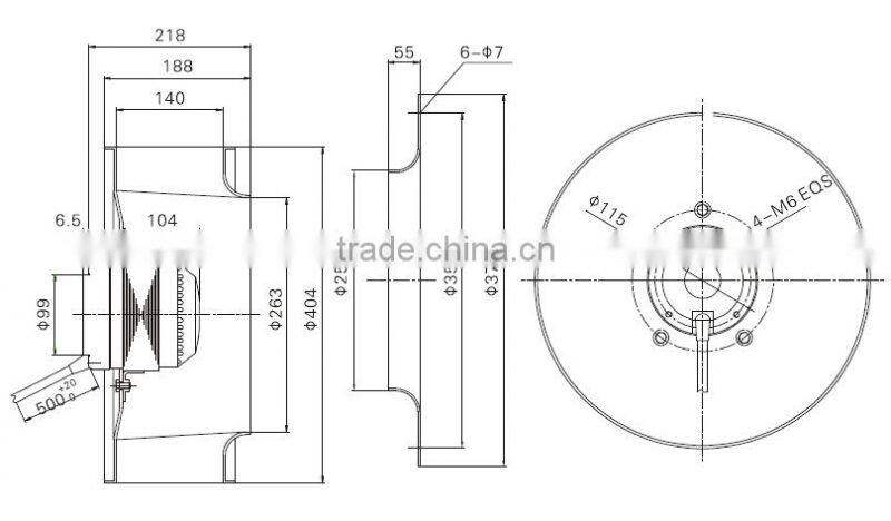 400mm exhaust fan