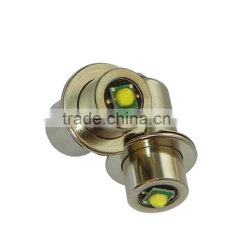 3 Watt LED upgrade bulb for the 3 to 6 D and C Cell Maglite Torch