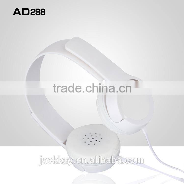 New model AD298 hot market cable wired headphone headset for PC