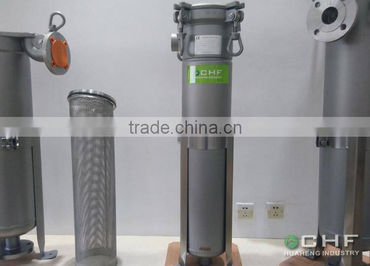 CE approved Bag Filter Housing for Industrial Fluid Filtration