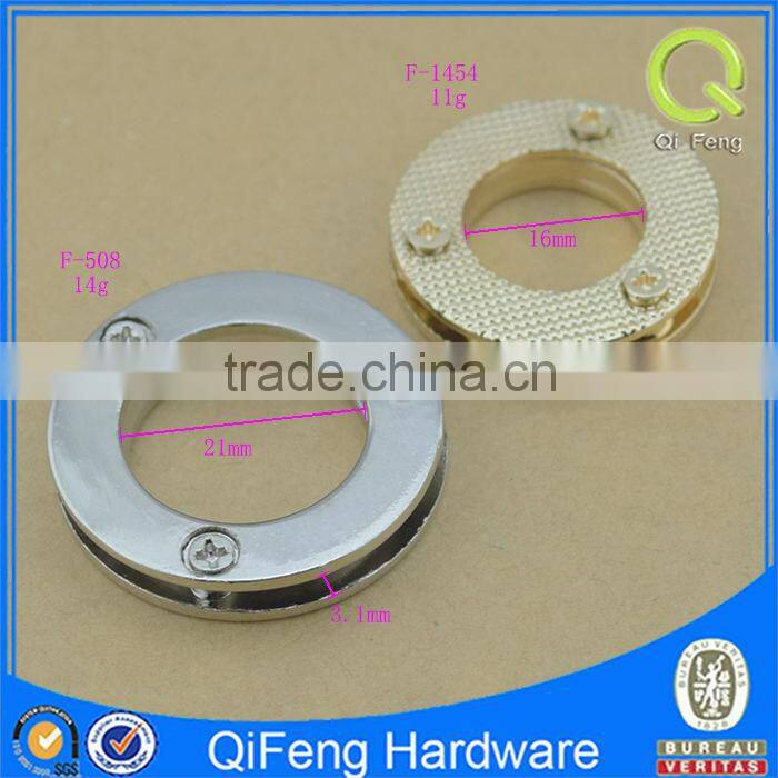 QF12707 Hoting Ladies Handbags silver color metal eyelet for bag parts